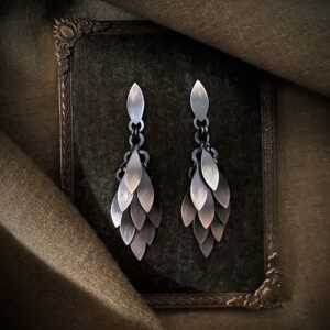 Kõrvarõngad 'Soomustatud' Suurus M